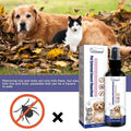 Haustier Insektenspray – 100 ml Pflegespray mit Pflanzenextrakten für Hunde & Katzen Bolendo