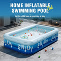 Aufblasbarer Pool – Großes Familienbecken mit Sonnendach & robustem PVC Bolendo