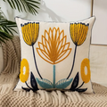 Sierkussensloop met Bloemenprint 1