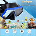 Snorkelset voor Volwassenen met Panoramisch Masker, Droge Snorkel en Verstelbare Vinnen 2