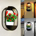 Solar Powered Wall Pot Light 0