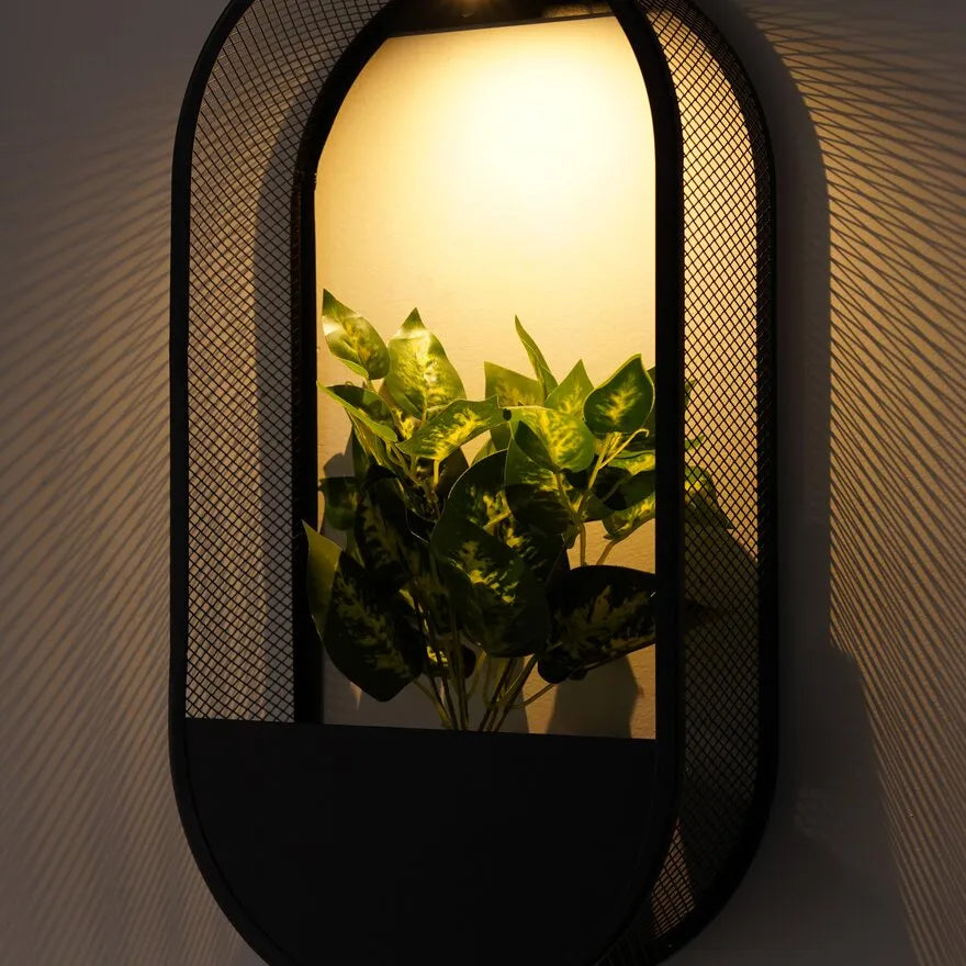Solar Powered Wall Pot Light 5