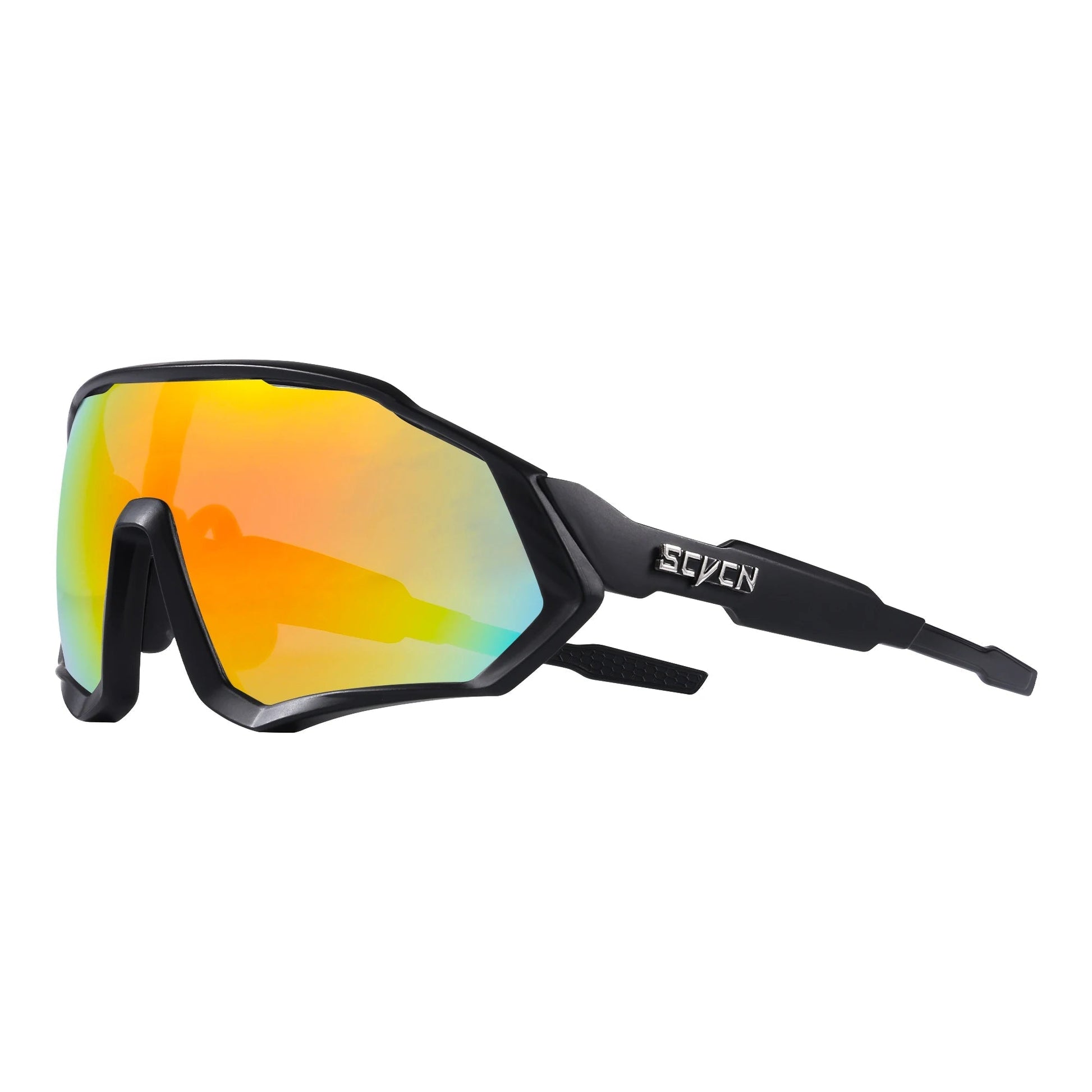 Sport Zonnebril met Meekleurende Lens en UV400 Bescherming voor Buitenactiviteiten 0