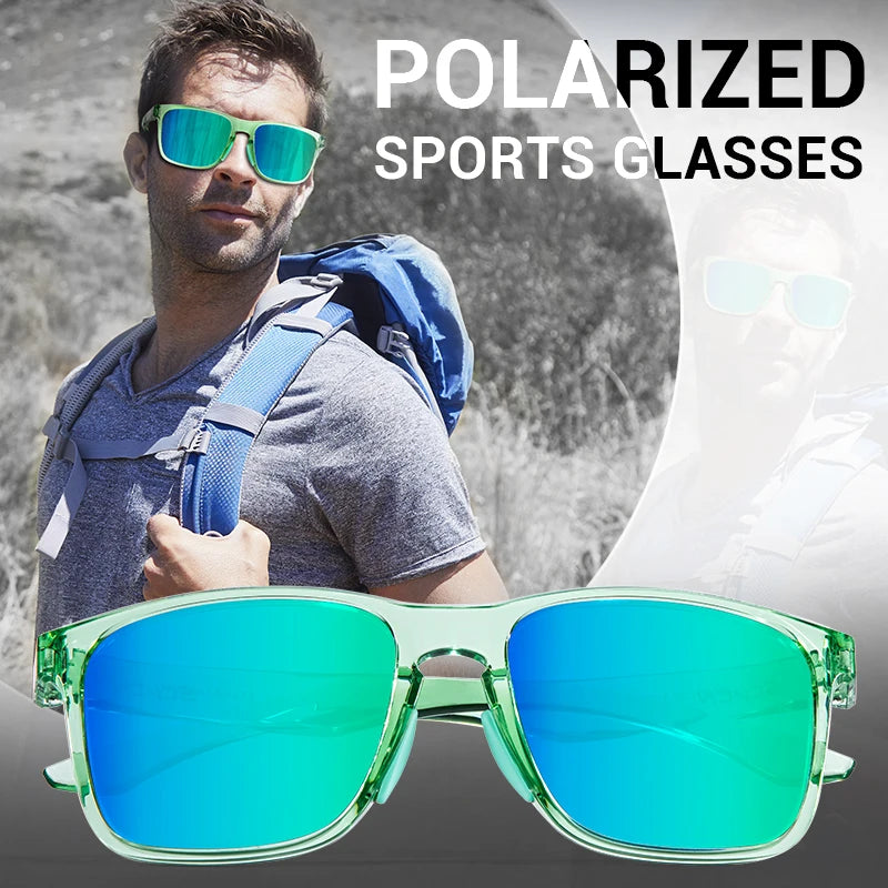 Sportzonnebril Heren en Dames – Gepolariseerd met UV400 en lichtgewicht frame 5