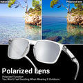Sportzonnebril Heren en Dames – Gepolariseerd met UV400 en lichtgewicht frame 6