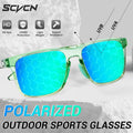 Sportzonnebril Heren en Dames – Gepolariseerd met UV400 en lichtgewicht frame 7