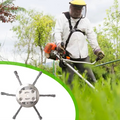 Stalen Onkruidborstel voor Trimmer Universeel | Krachtige Tuinborstel voor Hardhout Stenen | Professionele Trimmerattachement voor Gras Mos Onkraut | Duurzame Onkruidverwijderaar voor Freesmachine | Sansoti 4