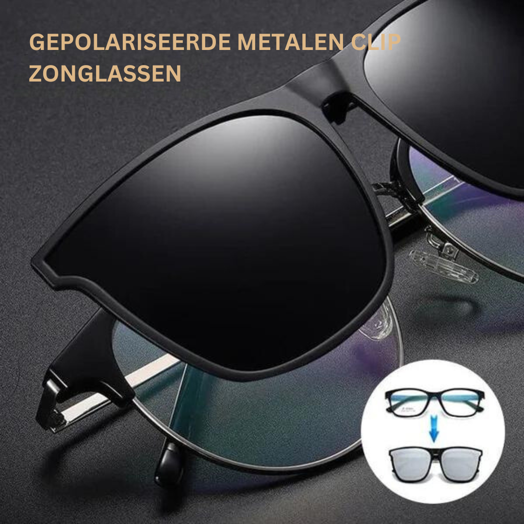 SunGuard | Tover je gewone bril binnen een seconde om in een stijlvolle gepolariseerde zonnebril 1