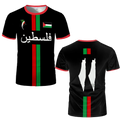 T-Shirt Heren met 3D-Print, Korte Mouwen, Casual Stijl, Zachte Polyestervezel 6