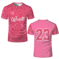 T-Shirt Heren met 3D-Print, Korte Mouwen, Casual Stijl, Zachte Polyestervezel 8