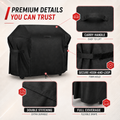 Thrives Outdoor | Covara Heavy-Duty Barbecue Grill Cover 3