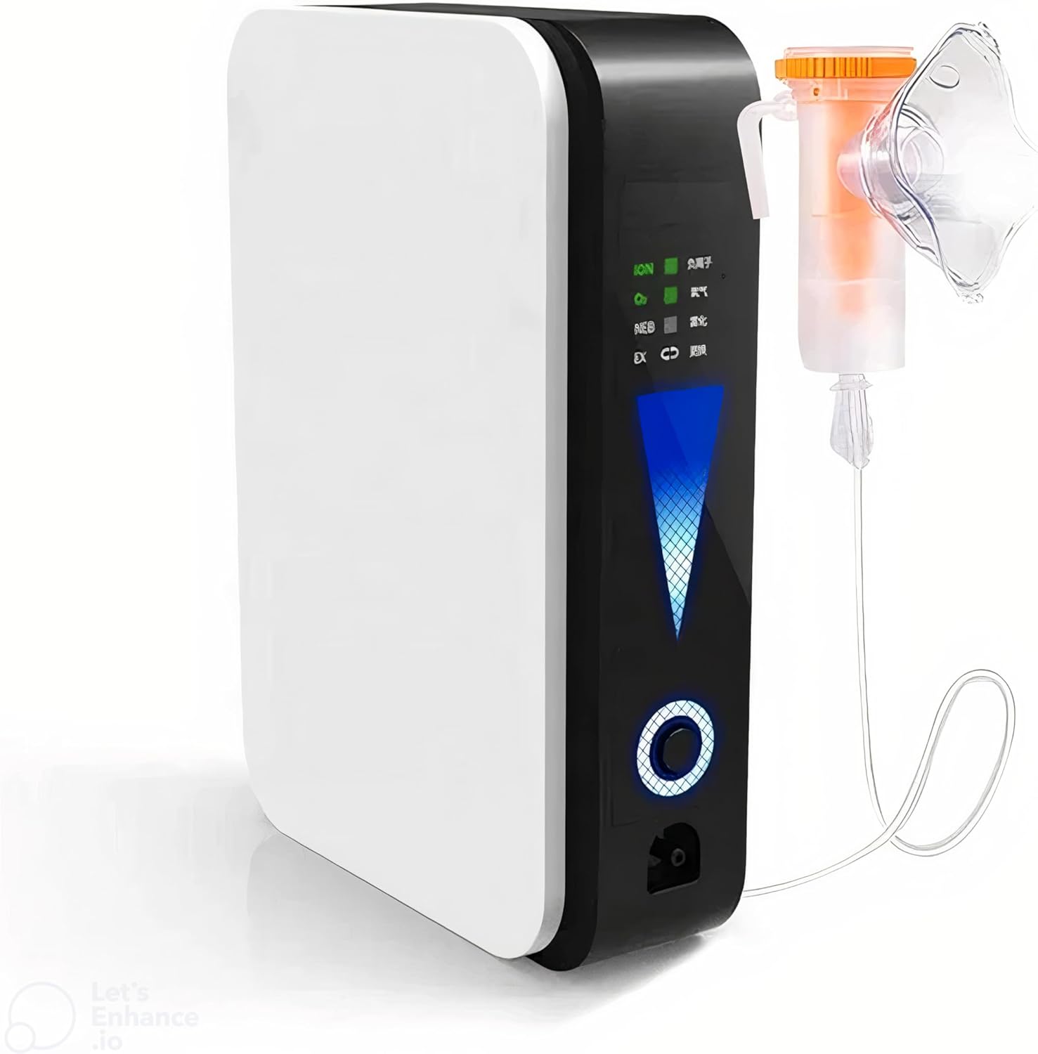 Tragbarer Sauerstoffkonzentrator mit einstellbarem Fluss und geräuschlosem Betrieb – OxyLife 0
