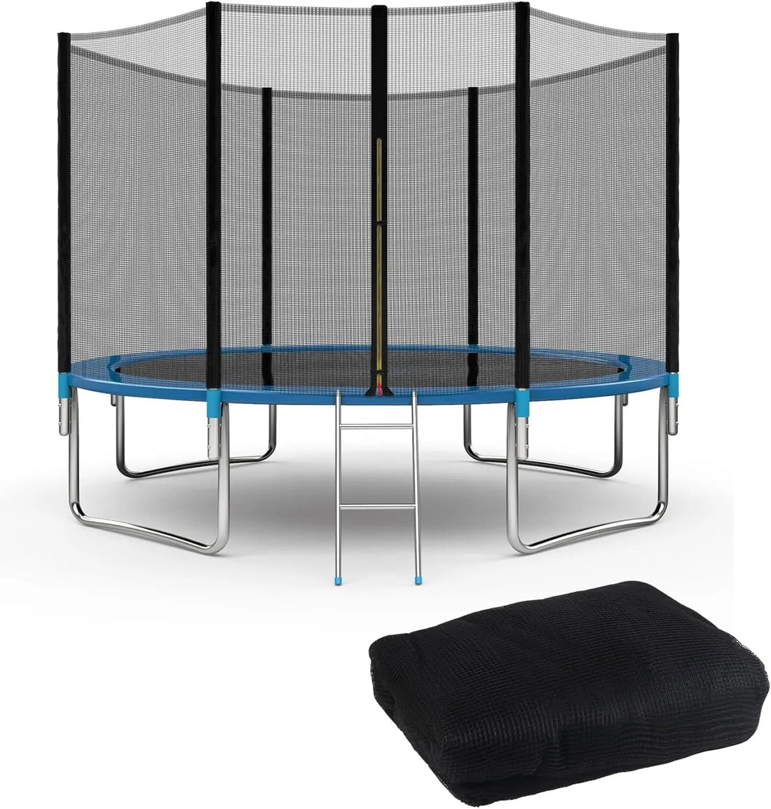 Trampoline Veiligheidsnet met Rits voor 6FT, 8FT en 10FT Ronde Trampolines 1