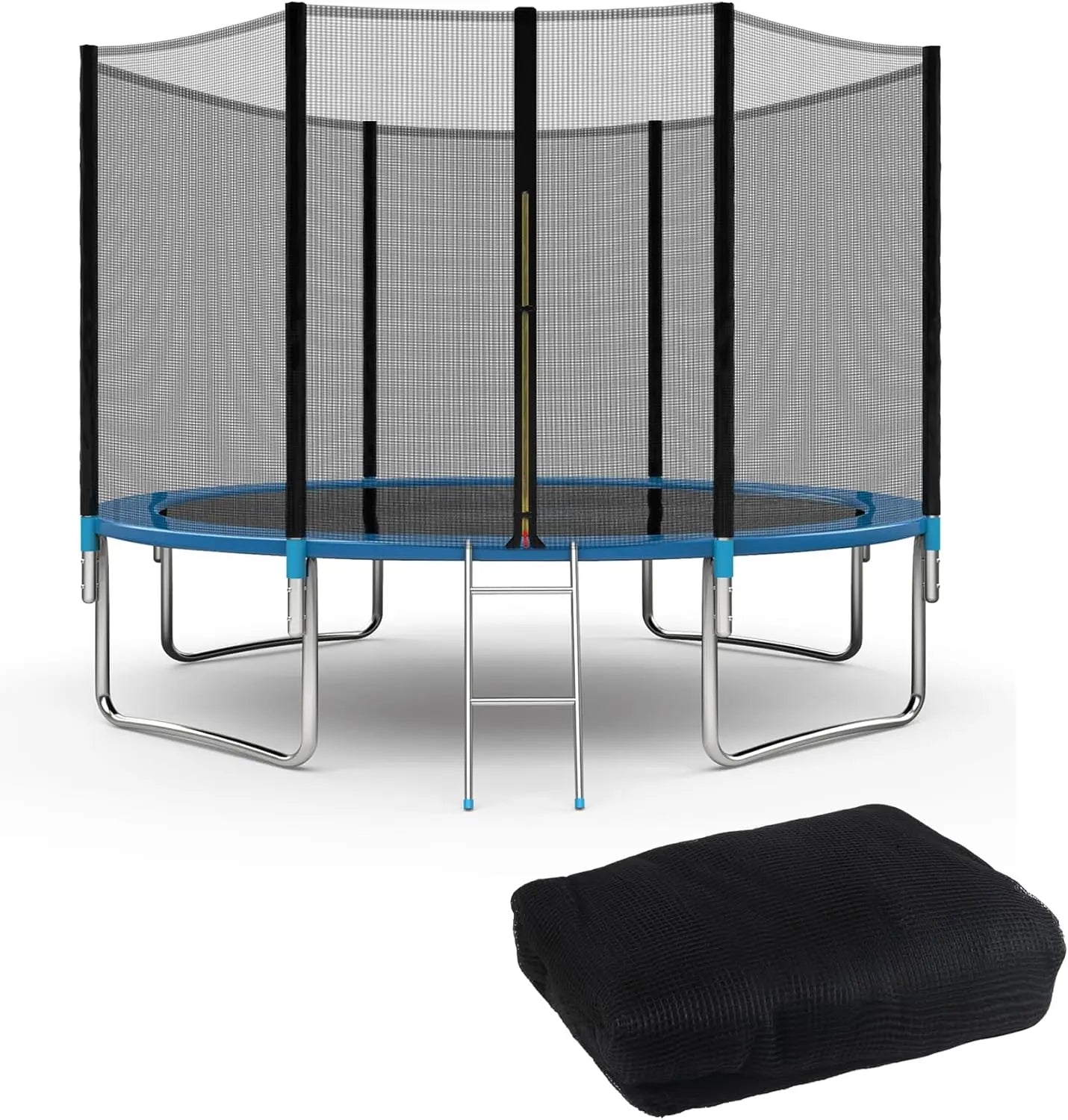 Trampoline Veiligheidsnet met Rits voor 6FT, 8FT en 10FT Ronde Trampolines 1