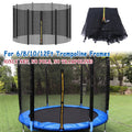 Trampoline Veiligheidsnet met Ritssluiting voor 6FT, 8FT, 10FT en 12FT Trampolines 2