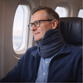 Travel Pillow Wrap Style Compact Neck Support Upright Rest 0