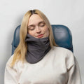 Travel Pillow Wrap Style Compact Neck Support Upright Rest 7