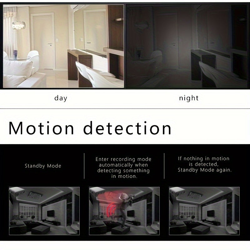 Ultra-Compact Mini Camera - Full HD | Night Vision & Motion Detection 7