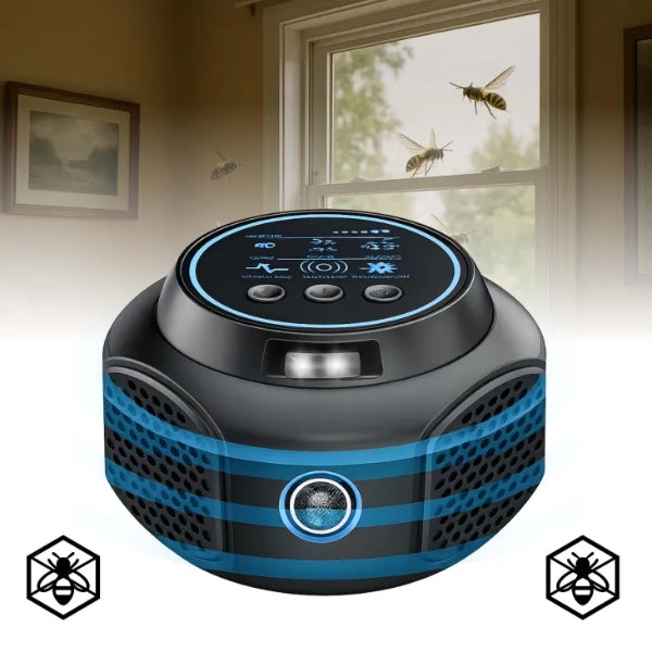 Ultrasonic Wasp and Hornet Repellent Plug-In for Outdoor Areas up to 3200 sq. ft. 0