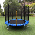 Veiligheidsnet voor Ronde Trampolines met Rits, Slijtvast PP Mesh voor Buitengebruik 1