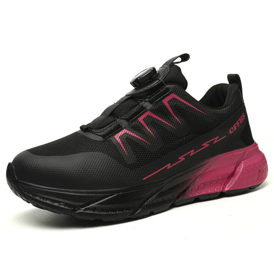 Veiligheidsschoenen Dames S3 – Sportieve, Ademend met Stalen Neus en Lichtgewicht Ontwerp 0