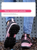 Veiligheidsschoenen Dames S3 met Stalen Neus, Ademend en Antislip, Roze 3