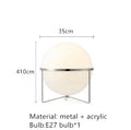 Staande lamp met bolkap