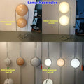 Staande lamp met bolkap