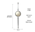Staande lamp met bolkap