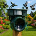 Vogelabwehrgerät – Bewegungssensor, solarbetrieben und wetterfest 0