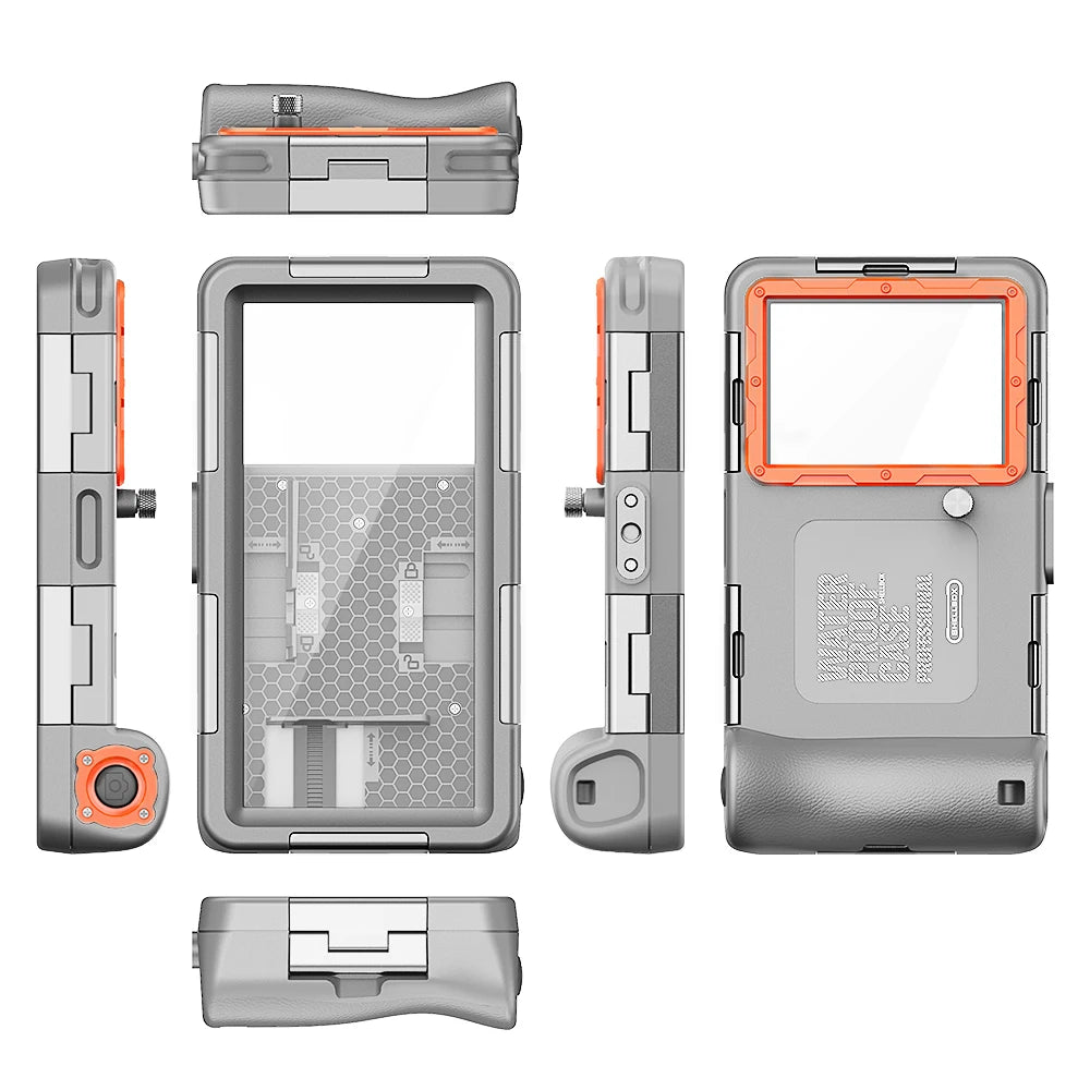 Waterdichte Telefoonhoes voor Smartphones tot 6,9 Inch - IP68 Bescherming tot 15m 0