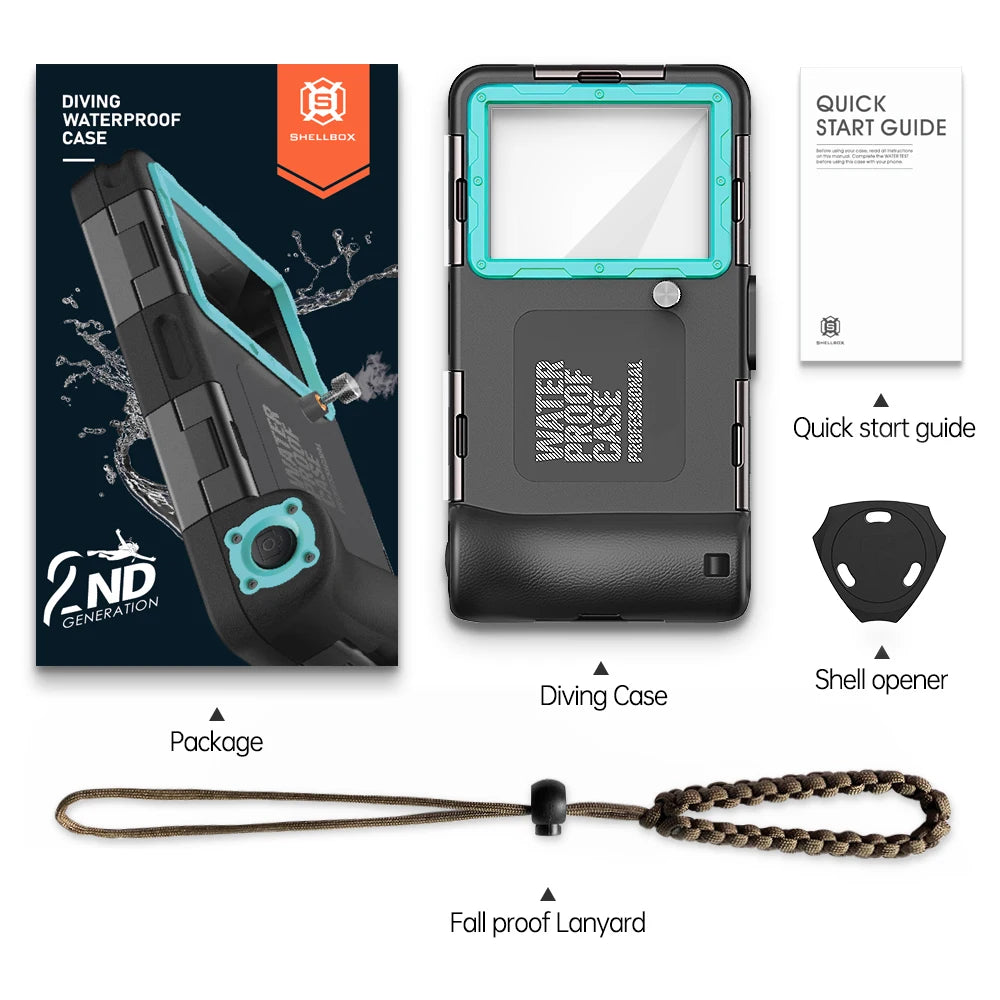 Waterdichte Telefoonhoes voor Smartphones tot 6,9 Inch - IP68 Bescherming tot 15m 11