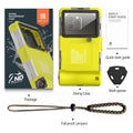 Waterdichte Telefoonhoes voor Smartphones tot 6,9 Inch - IP68 Bescherming tot 15m 9