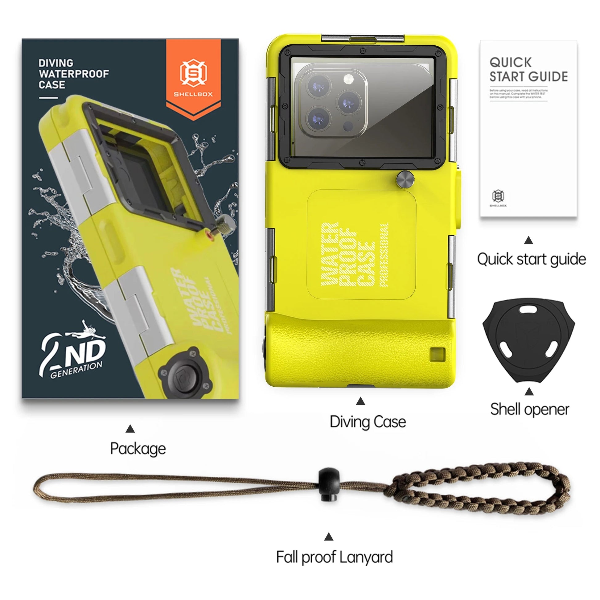 Waterdichte Telefoonhoes voor Smartphones tot 6,9 Inch - IP68 Bescherming tot 15m 9