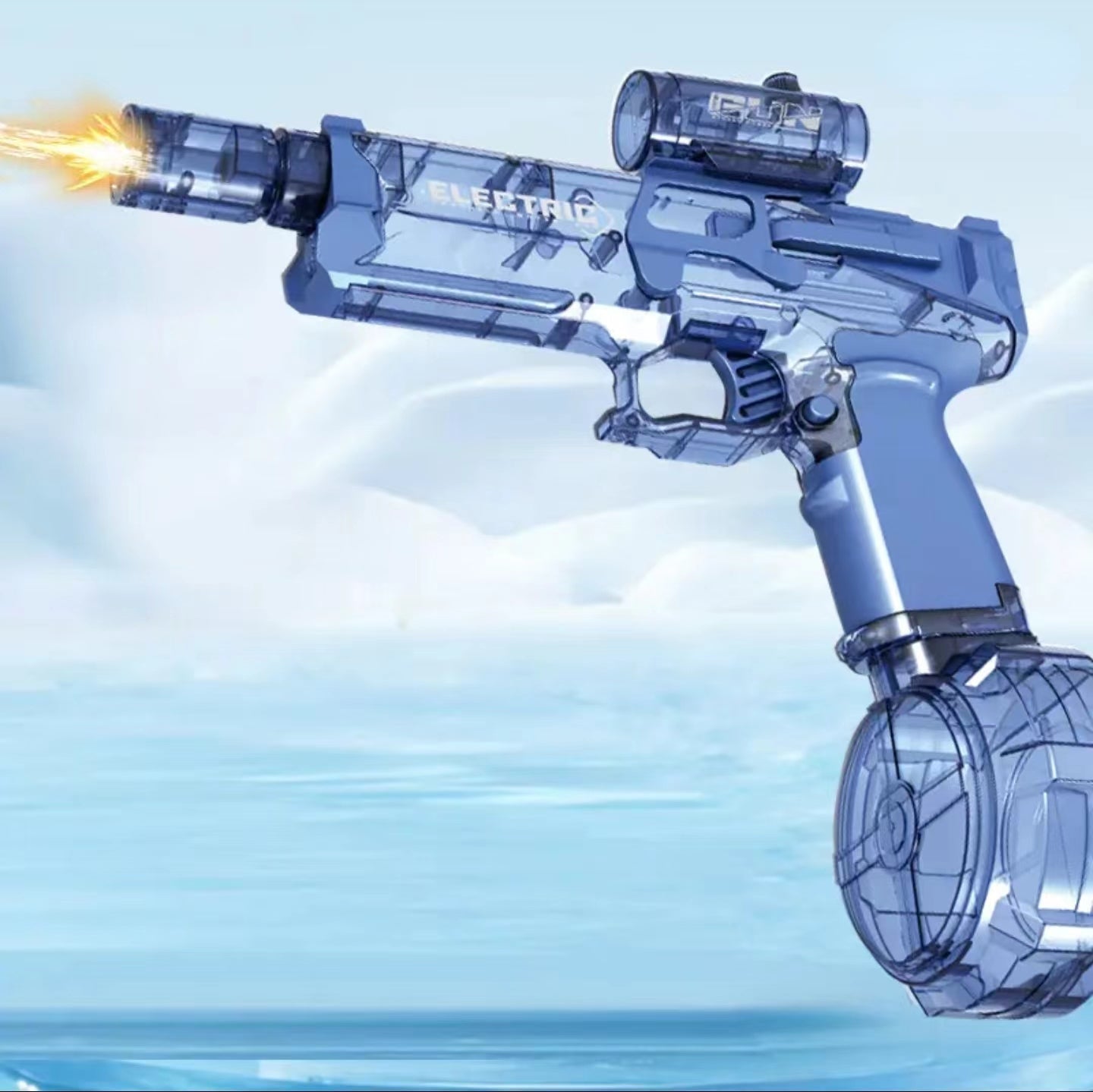 Waterpistool met Lekvrij Ontwerp en Verlichting tot 10 Meter voor Buitengebruik 2