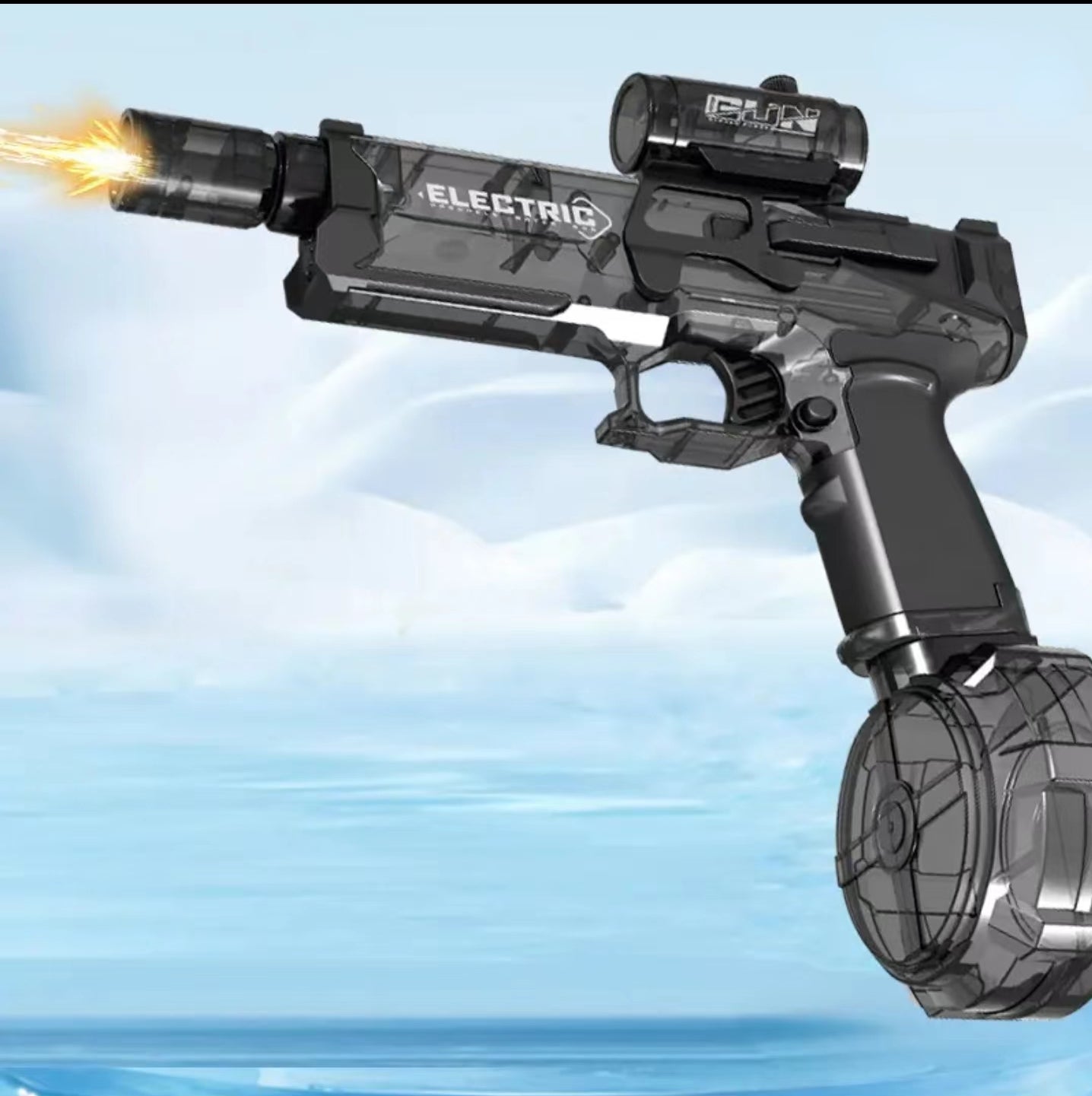 Waterpistool met Lekvrij Ontwerp en Verlichting tot 10 Meter voor Buitengebruik 3