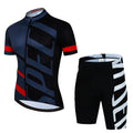 Wielerset voor Heren – Ademend Fietsshirt en Bibshort, Sneldrogend en Comfortabel 9