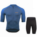 Wielerset voor Heren – Ademend Fietsshirt met Bibshort en Comfortabele Zeem 1