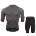 Wielerset voor Heren – Ademend Fietsshirt met Bibshort en Comfortabele Zeem 13