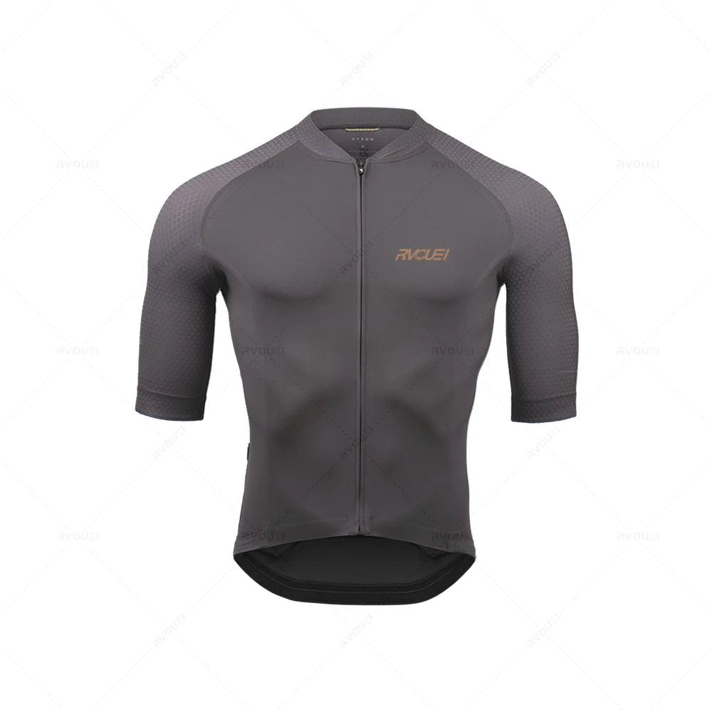 Wielerset voor Heren – Ademend Fietsshirt met Bibshort en Comfortabele Zeem 15