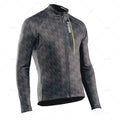 Wielerset voor Heren – Fietsshirt met Lange Mouwen en Bibbroek, Ademend en Comfortabel 7