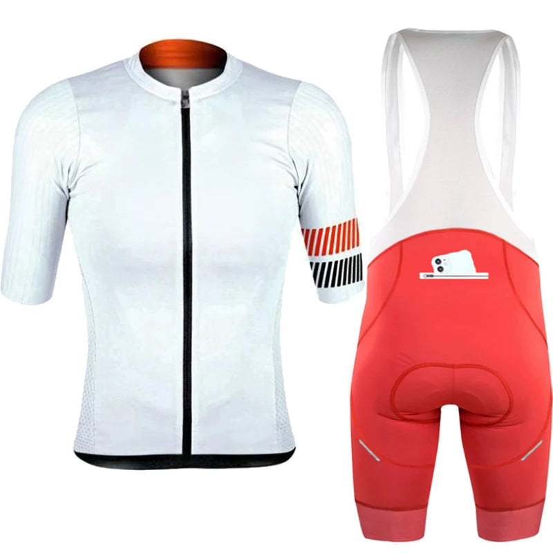 Wielertrui Set Voor Mannen En Vrouwen, Anti-UV, Ademend, Met Rits 15