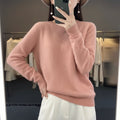 Womens Sweater Cashmere Crewneck Warm Pullover 1