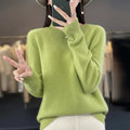 Womens Sweater Cashmere Crewneck Warm Pullover 10