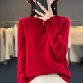 Womens Sweater Cashmere Crewneck Warm Pullover 13