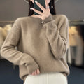 Womens Sweater Cashmere Crewneck Warm Pullover 2