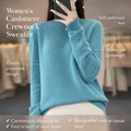 Womens Sweater Cashmere Crewneck Warm Pullover 3