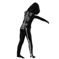 Zombie Skedel Jumpsuit Kinderen Halloween Kostuum 3