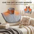 Verwarmd nekkussen – USB, drie warmtestanden en zachte hoes VestraGear