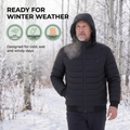 Verwarmde jas – negen warmtezones, waterdicht en winddicht VestraGear